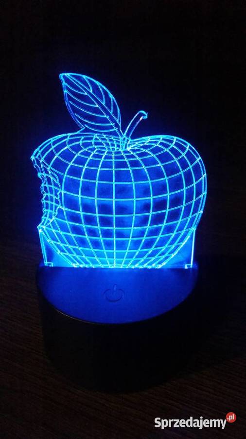 halloween lampka led 3d iluzja prezent Oświetlenie Czechowice-Dziedzice