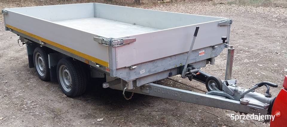 EDWARD przyczepa wywrot elektryczny 3500 mocna i