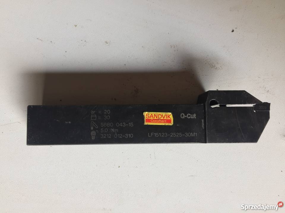 Nóż do rowkow SANDVIK R 2525 Czarnożyły sprzedam