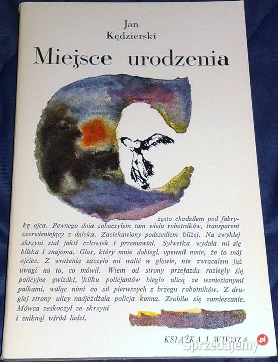 Miejsce urodzenia Jan Kędzierski Książki i Podręczniki Chełm sprzedam