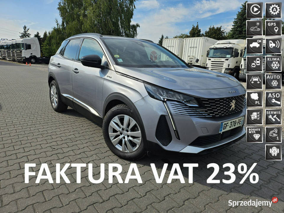 Peugeot 3008 202215hdi130AutomatKameryNaviVat23 mazowieckie Warszawa