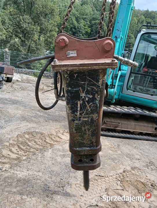 Młot wyburzeniowy hydrauliczny do koparki 69 ton Pozostałe małopolskie Nowy Sącz sprzedam