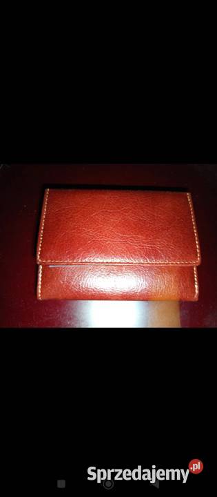 Nowy portfel damski Royal skóra naturalna brąz Biłgoraj