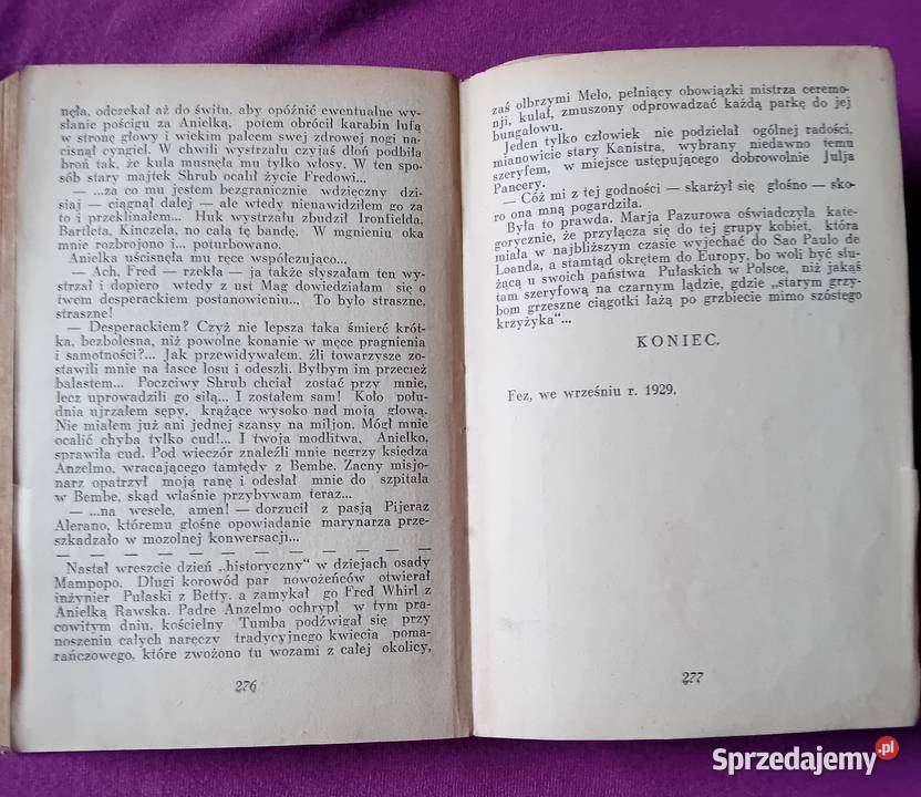 Antoni Marczyński Czarny ląd Rój 1933 r Wydanie Koźminek