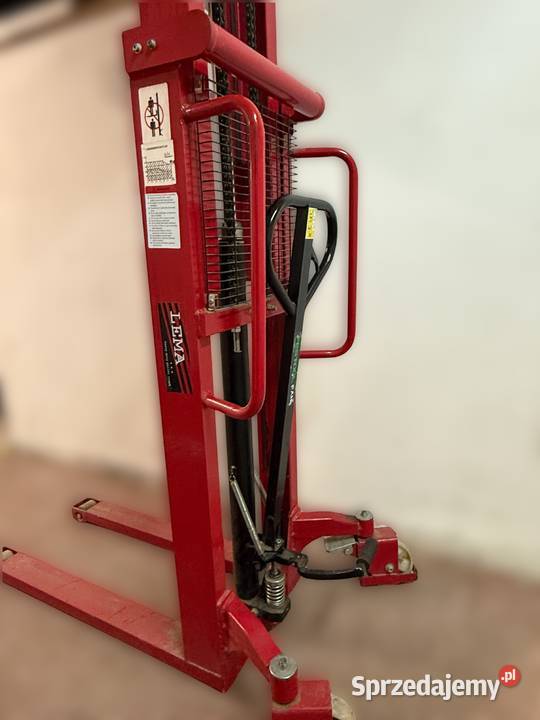 Wózek masztowy ręczny Stacker LEMA Udźwig 1000 śląskie Jaworzno