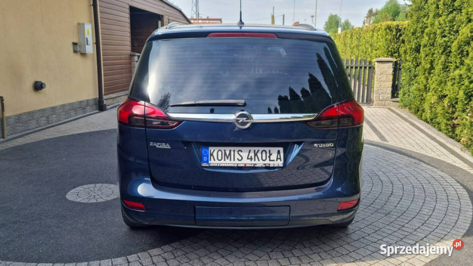 Opel Zafira 14 Turbo 7 Foteli Pakiet Zima światła przeciwmgielne Płońsk