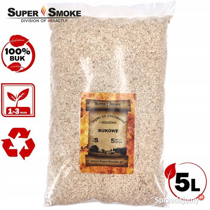 Zrębki Wędzarnicze SuperSmoke BUK KL02 13mm podlaskie