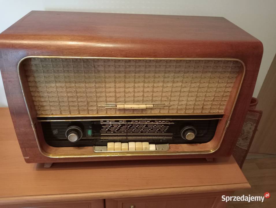 Sprzedam radio lampowe niemieckie DDR Onyx małopolskie Wola Dębińska