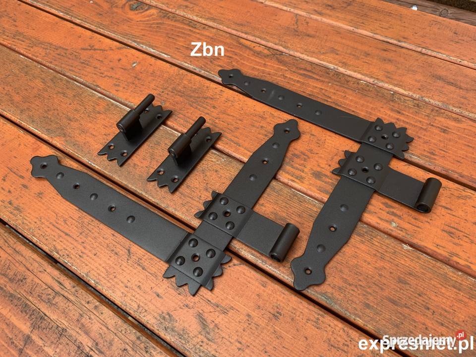 Zawias ozdobny narożny kątowy do okiennic kpl 2 Drzwi i okna Wrocław sprzedam