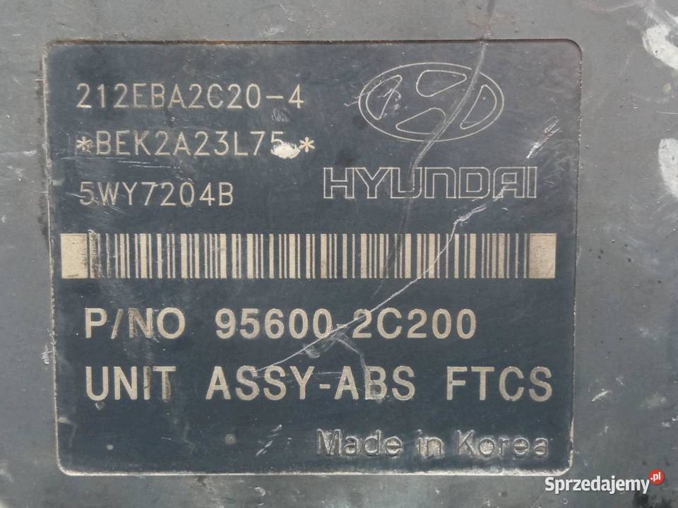 POMPA ABS 589202C200 956002C200 Hyundai Coupe II