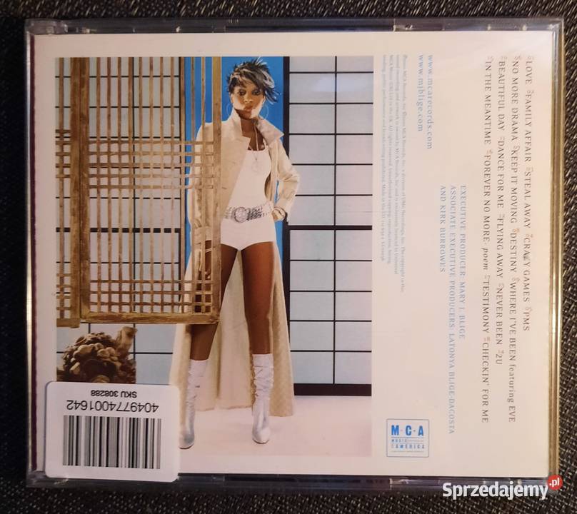 Wspaniały Album CD CD No More Drama MARY J