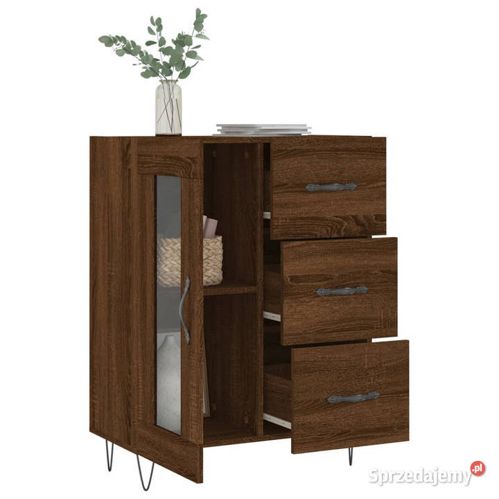 Szafka brązowy dąb 695x34x90 materiał Pozostałe Warszawa