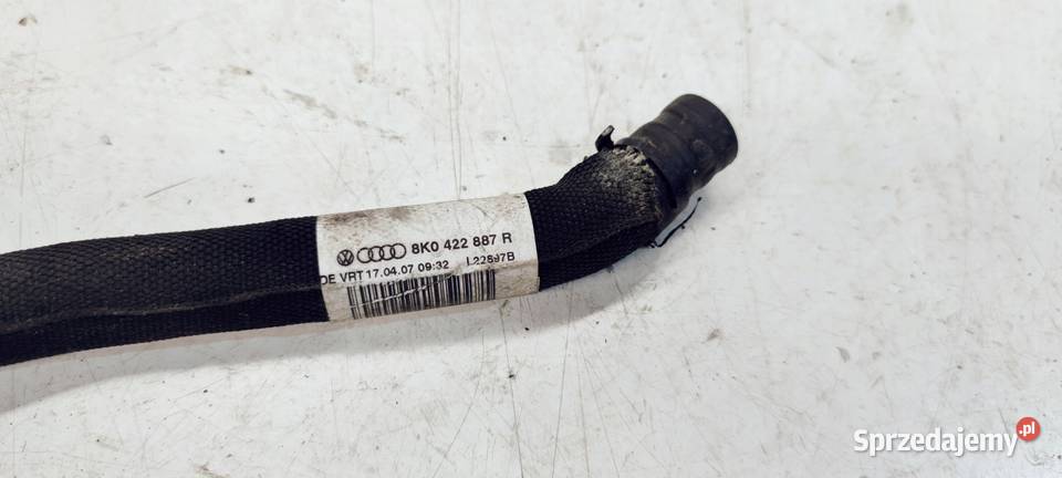 PRZEWÓD WSPOMAGANIA AUDI A4 B8 A5 Q5 8K0422887R Przystajń