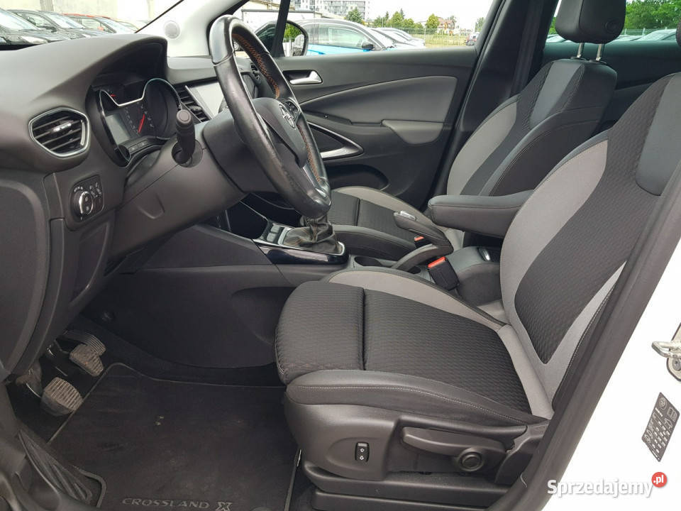 Opel Crossland X 12 Turbo Benzyna Klimatronik biały Włocławek