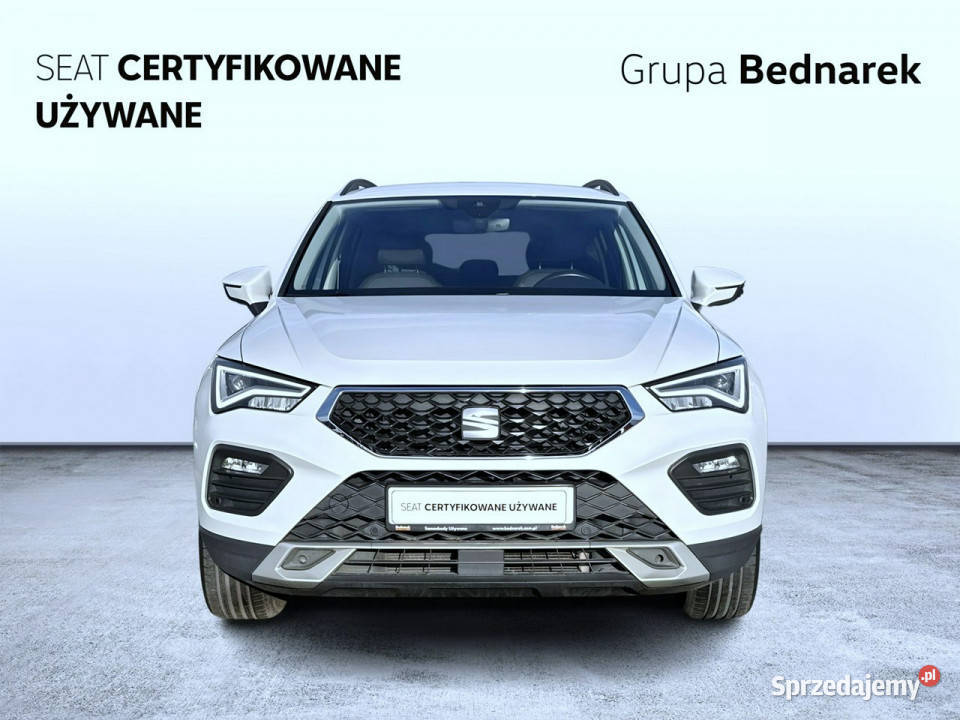 Seat Ateca Bezwypadkowy Salon Polska Serwis ASO Rok produkcji 2022 Łódź