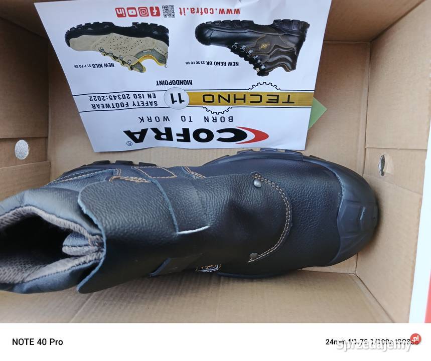 Buty spawalnicze cofra Szczecin