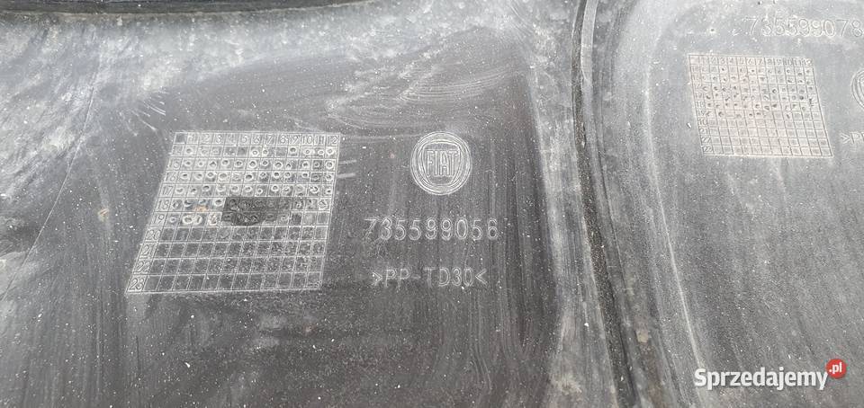 FIAT PANDA III 3 CROSS ZDERZAK TYŁ TYLNY Trzciel