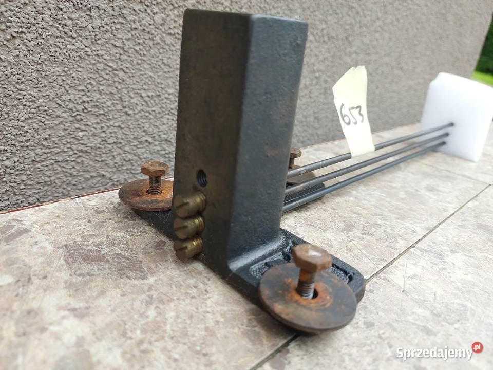 653 Gong strunowy starego zegara Junghans 3 trzy Tczew