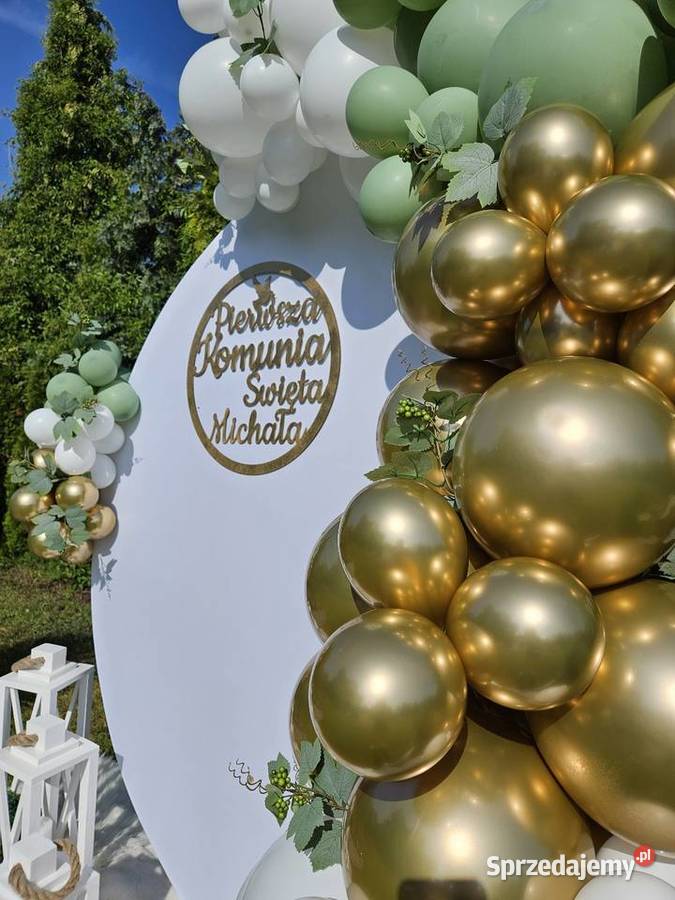 Ścianka balonowa urodziny wesele chrzciny baby Atrakcje i pokazy Kalisz
