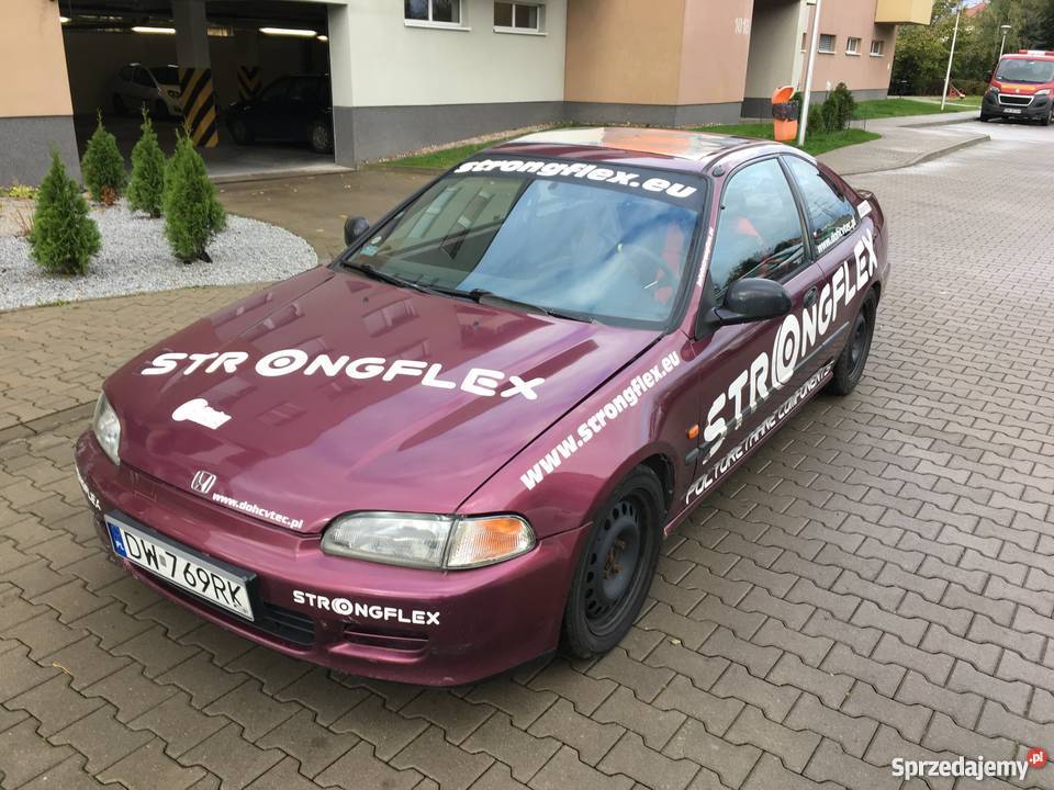 Honda Civic rajdówka KJS zrobiona na Wrocław