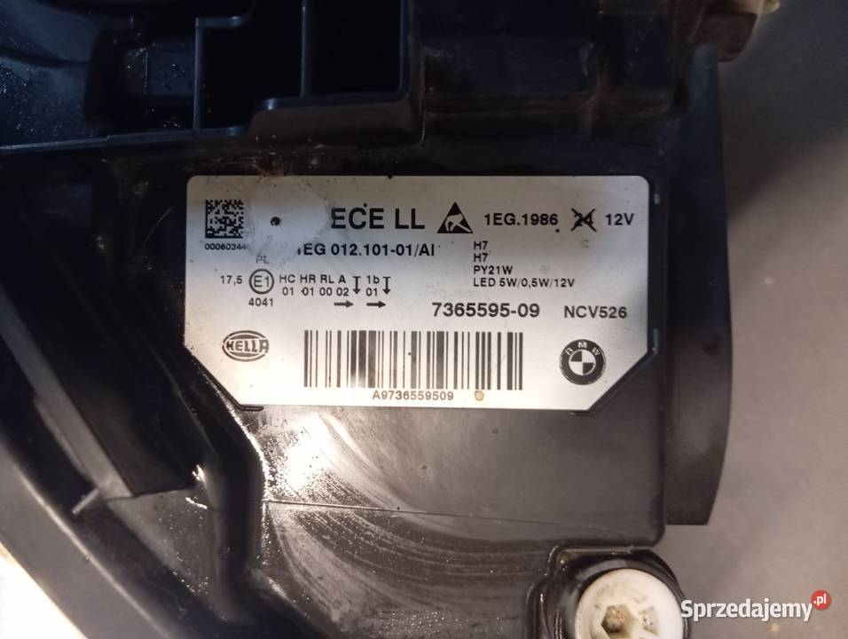 Lampa przednia lewa BMW f30 lubelskie Międzyrzec Podlaski