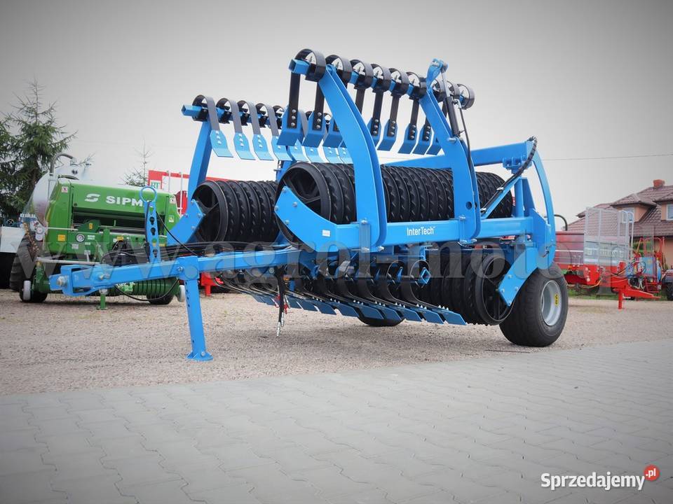 Wał posiewny 63m fi 600 z włóką InterTech koła mazowieckie Mława sprzedam