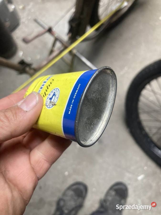 Pudełko na łatki Truppenfahrrad Kamiński Łucznik Mosina sprzedam