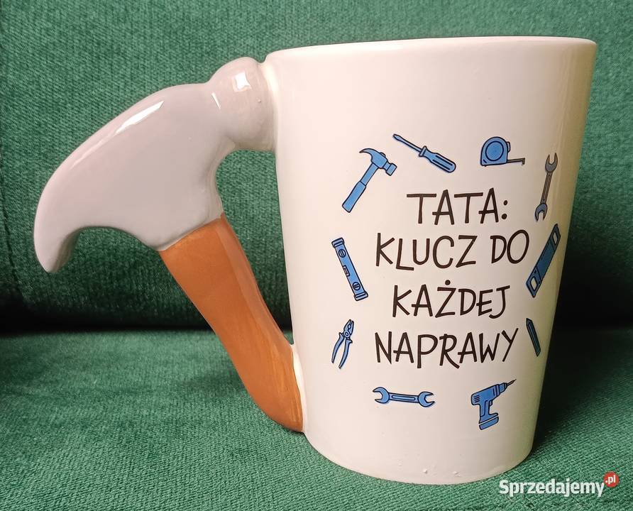 Kubek na dzień ojca Tata klucz do każdej naprawy małopolskie Zbylitowska Góra