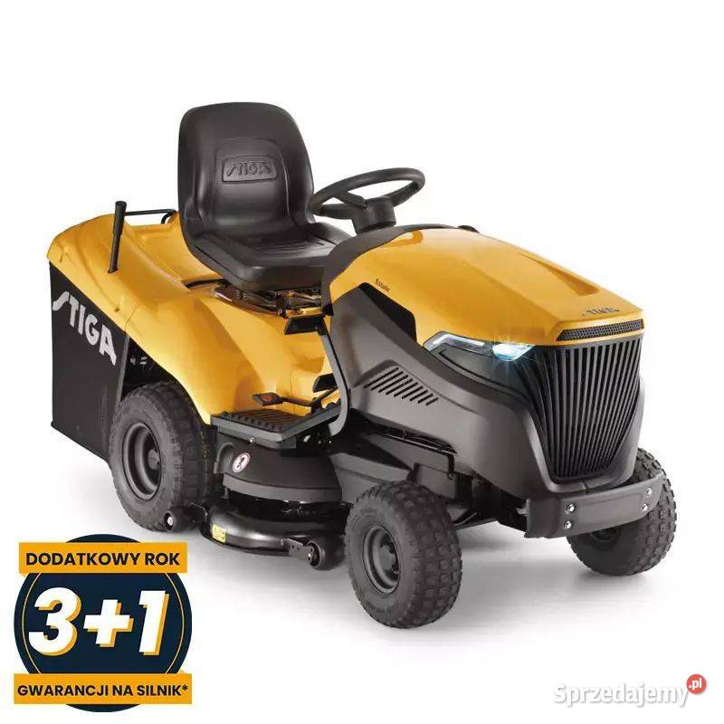 Traktor ogrodowy z zamiatarką firm Stiga 7102W łódzkie Kobiele Wielkie