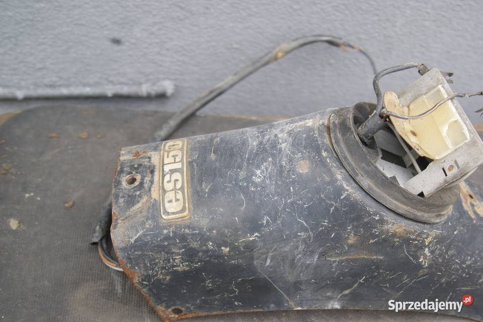 BŁOTNIK TYŁ MZ ES150 WKŁAD LAMPY EMBLEMAT MZ Błotniki motocyklowe