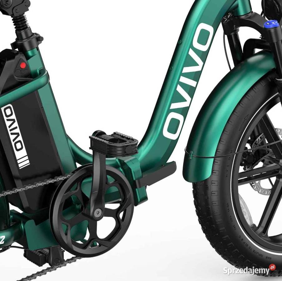 Rower elektryczny OVIVO NEO C2 bordowy silnik Tarnów
