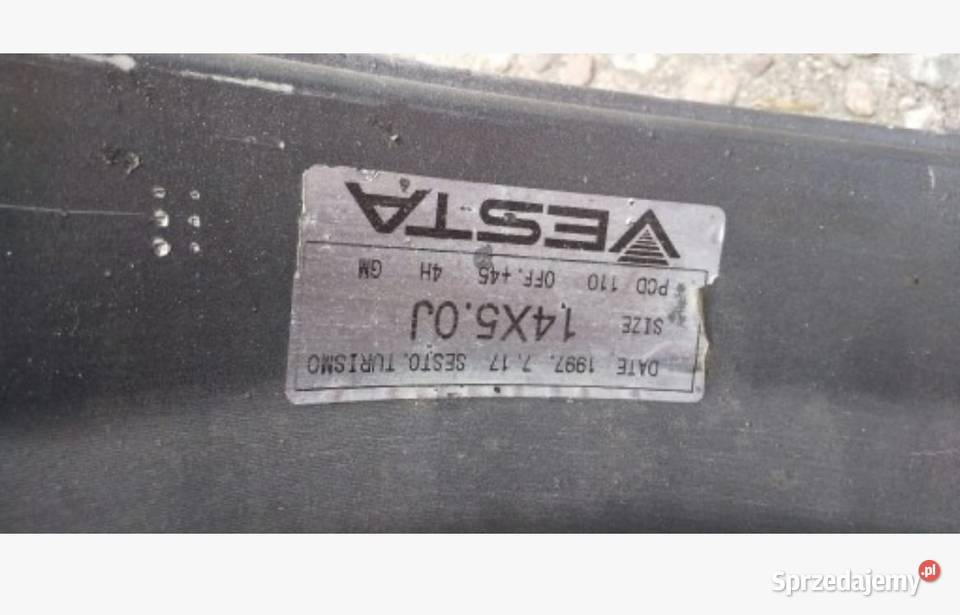 Felgi japan jdm vesta sesto 14x5 4x110 Daihatsu Wałcz
