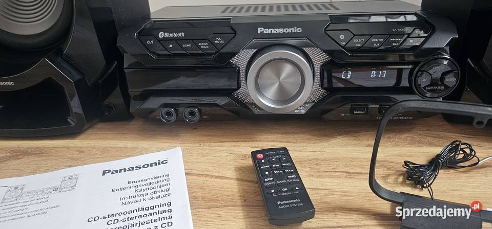 Wieża Panasonic SCAKX520 Okazja Szprotawa sprzedam