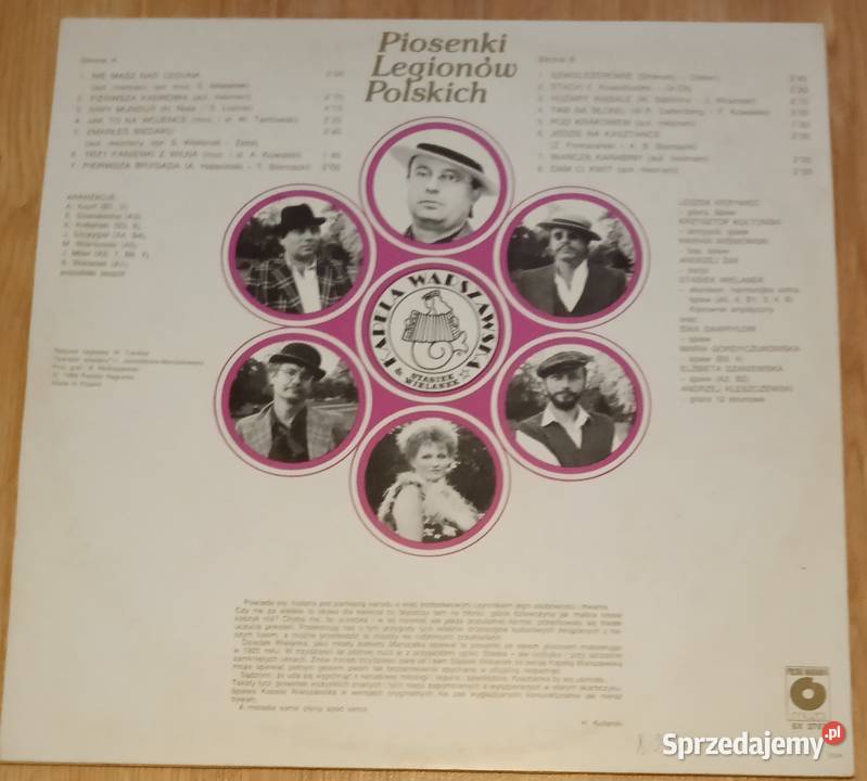 Stasiek Wielanek Piosenki Legionów Polskich