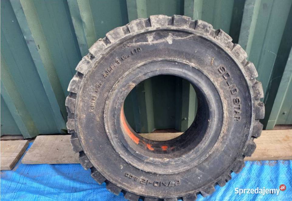 OPONA SOLID STAR 27 X 10 R 12 PEŁNA 27x1012