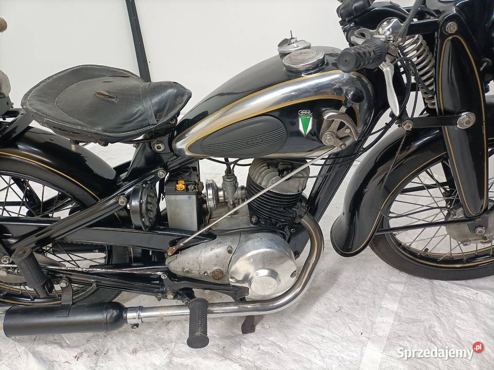 DKW NZ 250 1938r z dokumentami kujawsko-pomorskie