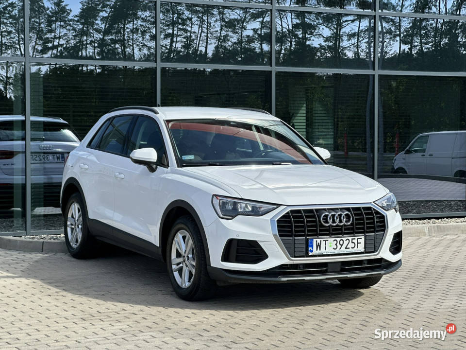 Audi Q3 1Ręka SalonPL Virtual ElKlapa LED Kamera immobilizer Kąty Opolskie