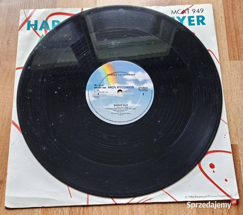 Harold Faltermeyer Axel F12 Maxi Kraków sprzedam