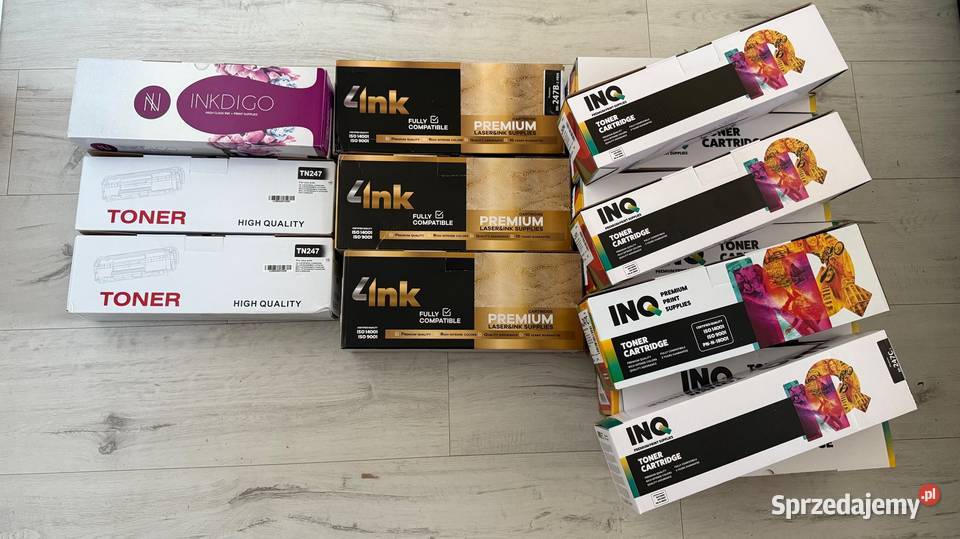 Pusty toner cartridge do drukarki Brother zużyty Łódź sprzedam