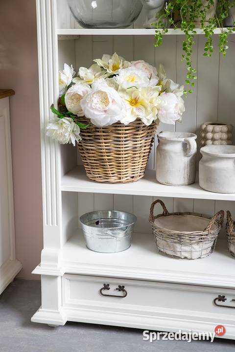 Rustykalny regał ozdobny drewniany REG 03