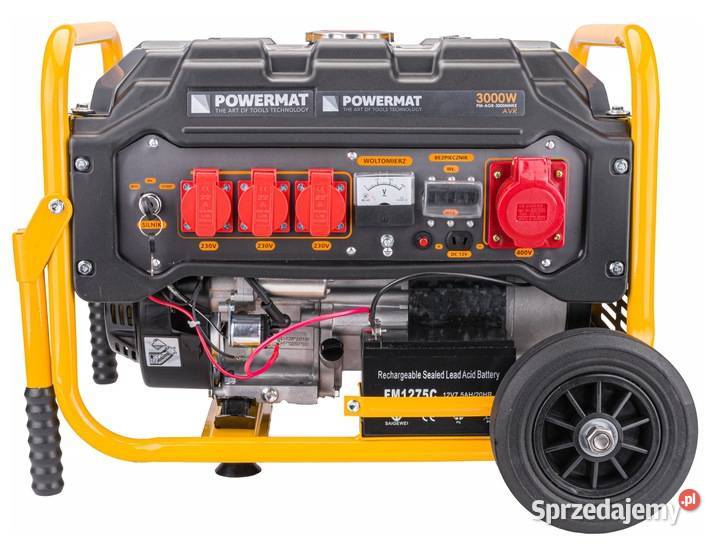 Agregat PRĄDOTWÓRCZY Generator 3000W 230V 12V Katowice