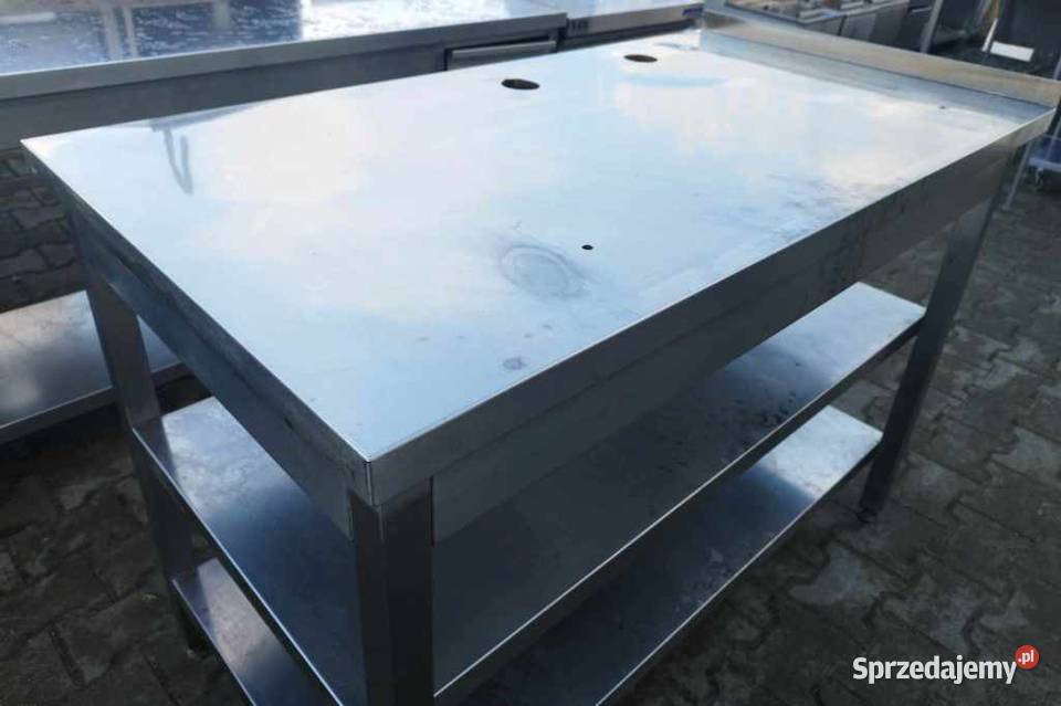 Stół gastronomiczny z półkami 1307085 Ostrów Wielkopolski