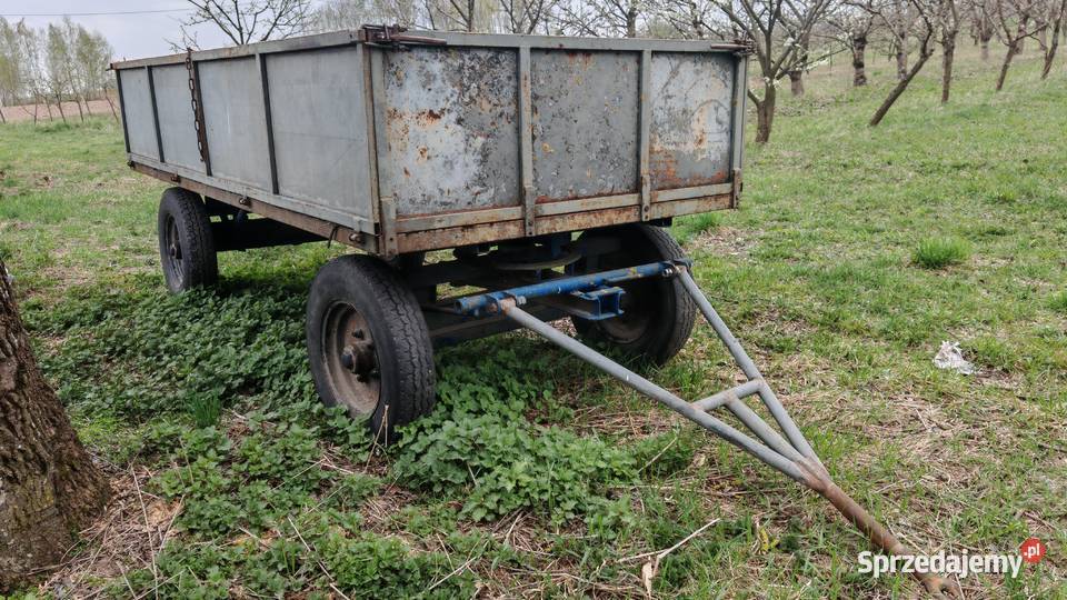 Przyczepa dwuosiowa Platforma sadownicza Dobrzyń nad Wisłą sprzedam