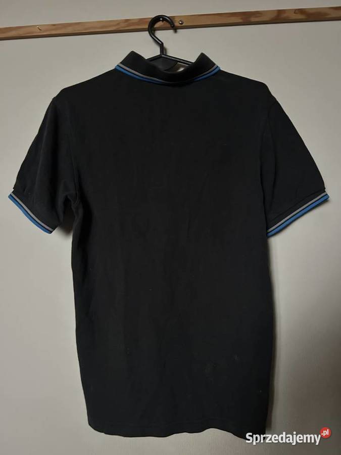 Czarna oszulka polo FRED PERRY M OKAZJA Odzież codzienna
