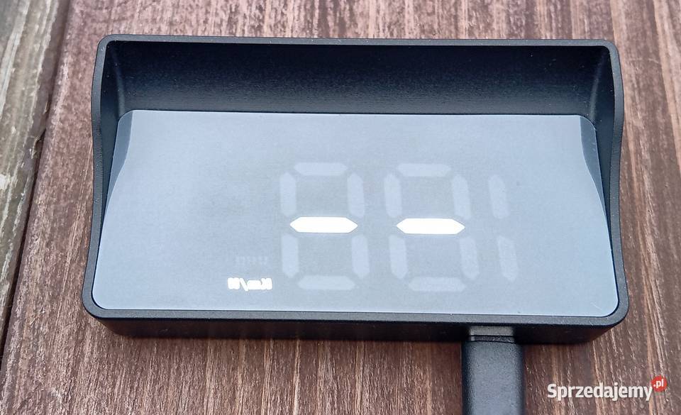 Wyświetlacz prędkości GPS na szybę