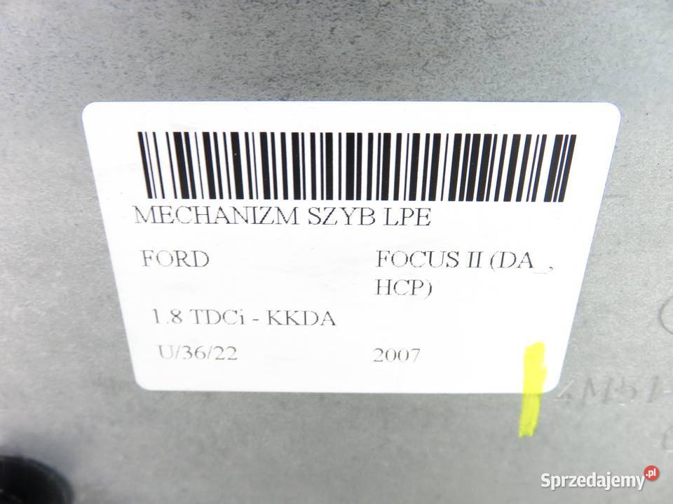 PODNOŚNIK LEWY PRZEDNI FOCUS MK2 4M51B203A29BG