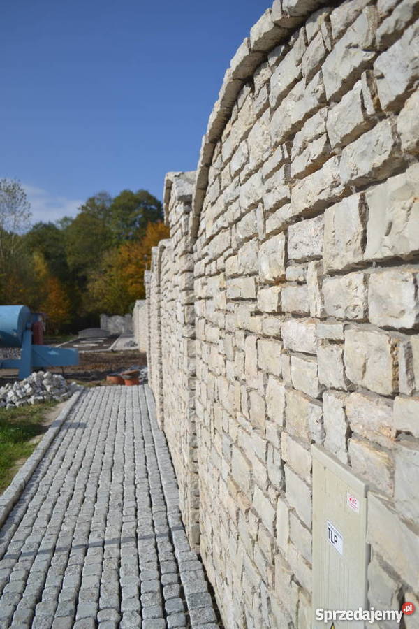 Ogrodzenia z kamienia Mury z kamienia Kamień Kraków usługi budowlane