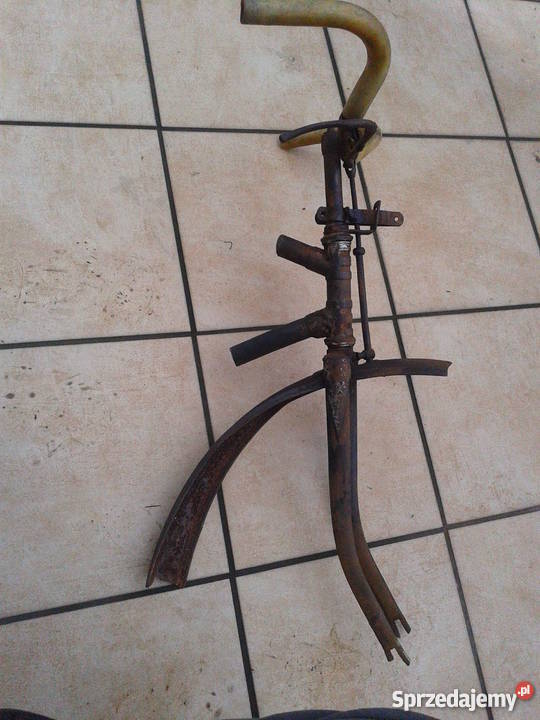 zabytkowy rower widelki kierownica hamulec Bielsko-Biała