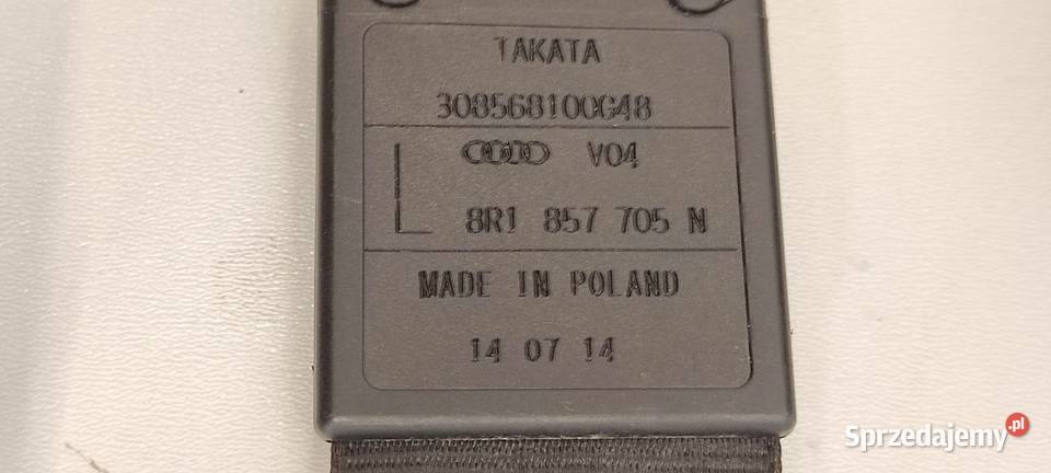 AUDI Q5 8R PAS BEZPIECZEŃSTAWA PRAWY PRZÓD dolnośląskie