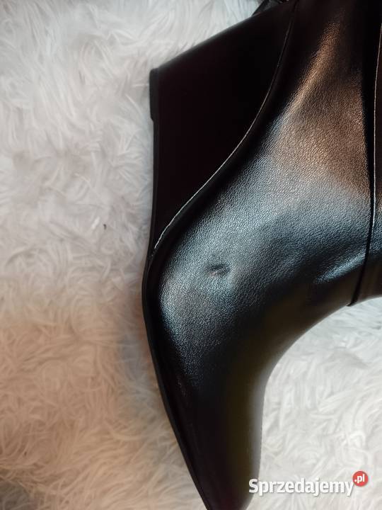 4243 Ekskluzywne czarne wygodne kozaki kowbojki inna małopolskie Kraków sprzedam